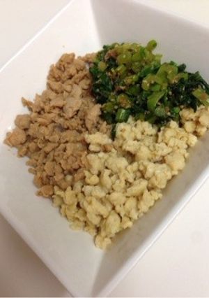2色丼(覚書)-レシピのメイン写真