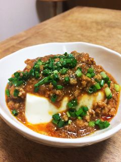 麻婆あんかけ豆腐-レシピのメイン写真