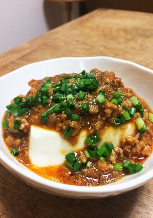 麻婆あんかけ豆腐-レシピのメイン写真