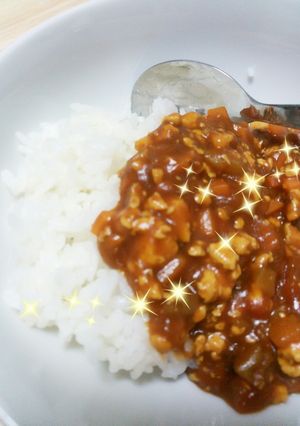 超簡単・ヘルシーキーマカレー-レシピのメイン写真