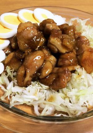 鶏ももで簡単♫食欲うなるガリバタチキン-レシピのメイン写真