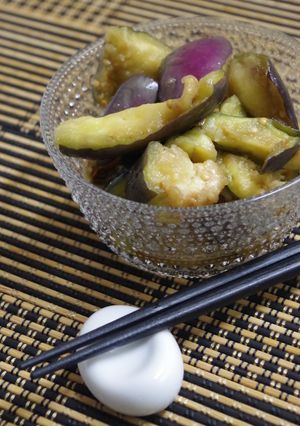 じゅ～すぃ～♡水茄子の塩昆布ごま油和え♬-レシピのメイン写真