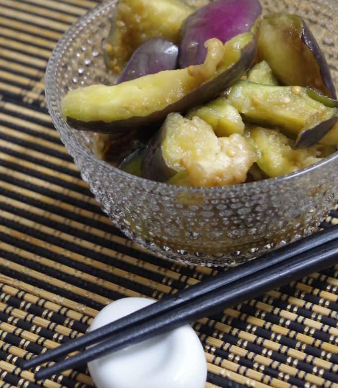 じゅ～すぃ～♡水茄子の塩昆布ごま油和え♬-レシピのメイン写真
