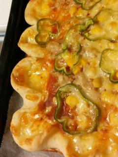 耳にチーズが入ったピザ-レシピのメイン写真