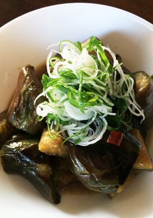 【簡単】なすの鶏ガラスープ煮-レシピのメイン写真