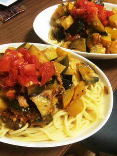 夏野菜とツナの冷製パスタ-レシピのメイン写真
