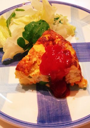 野菜オムレツ-レシピのメイン写真
