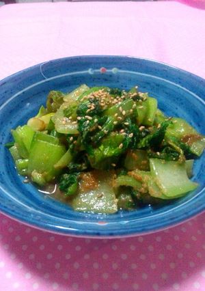 調理室ヨリ〜安価★チンゲン菜の胡麻合え-レシピのメイン写真