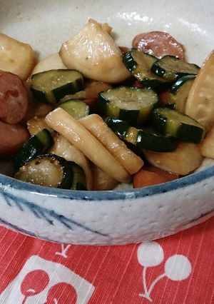 きゅうりとかぶの炒めもの-レシピのメイン写真