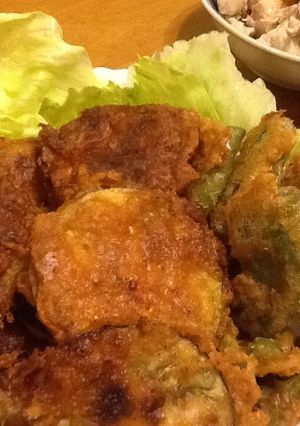 水なすのカレーフリッター-レシピのメイン写真
