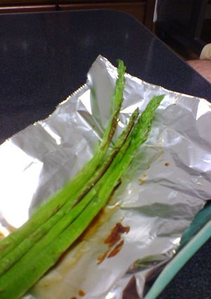 もろこしっぽい☆焼きアスパラ-レシピのメイン写真