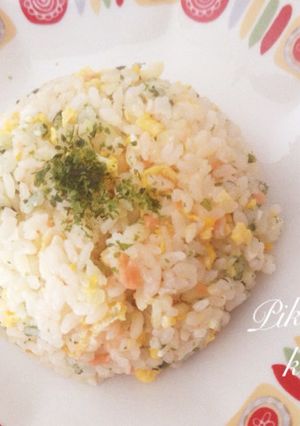 鮭フレークと青海苔の☆炒飯-レシピのメイン写真