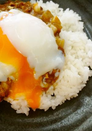燻りガッコと生姜の親子ドライカレー-レシピのメイン写真