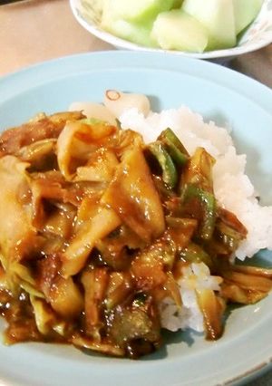 ジャワカレー♪まぐろかま入り神奈川カレー-レシピのメイン写真