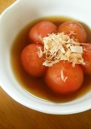 ミニトマトの煮びたし-レシピのメイン写真