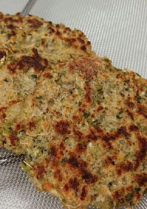 野菜搾りかす★乳児食にもOKのお焼き-レシピのメイン写真