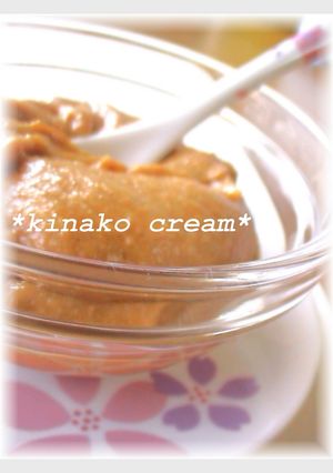 ★美味しぃ!きなこクリーム★-レシピのメイン写真