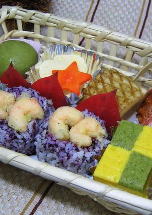行事食　小エビちゃんの天むす-レシピのメイン写真