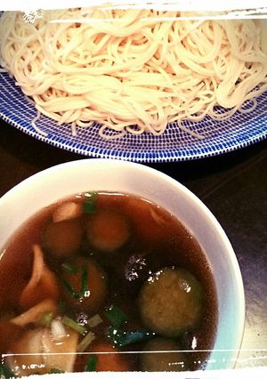 とろーりナスとお肉が絡むそうめんだれ-レシピのメイン写真