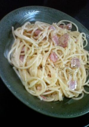 手軽に作れるカルボナーラ(*´艸｀*)-レシピのメイン写真