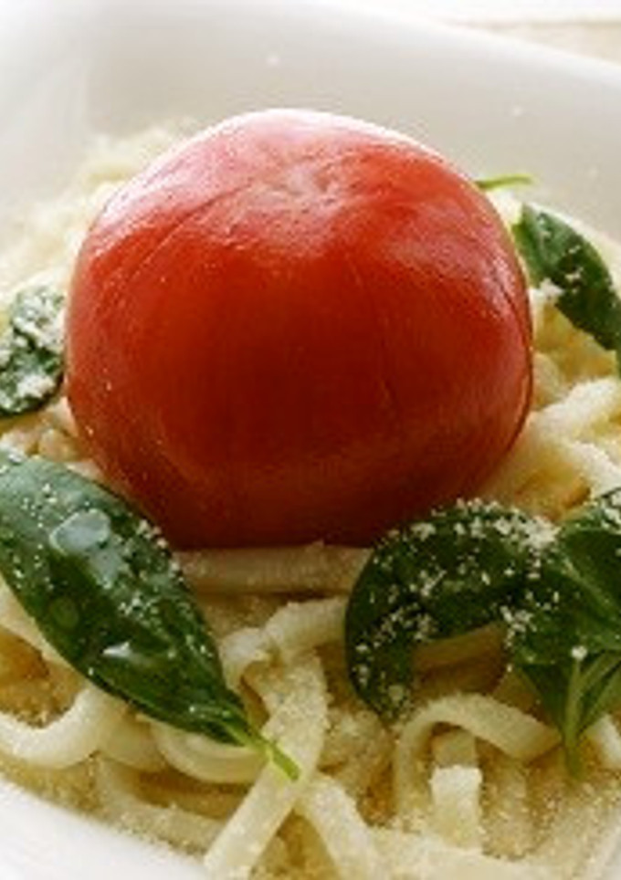 丸ごとトマトの冷やしうどん-レシピのメイン写真