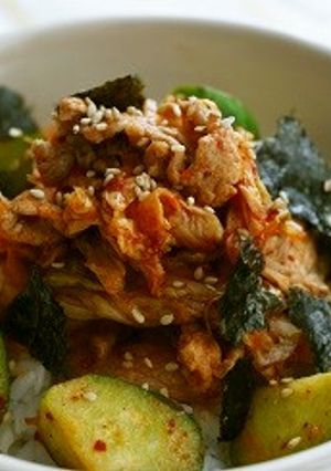 キムチ炒めごはん-レシピのメイン写真
