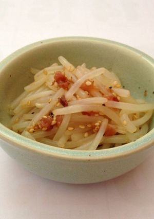 もやし梅肉和え-レシピのメイン写真