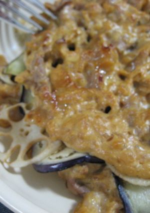豚なすれんこんのオーブン焼き-レシピのメイン写真