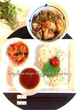キムチそうめん-レシピのメイン写真