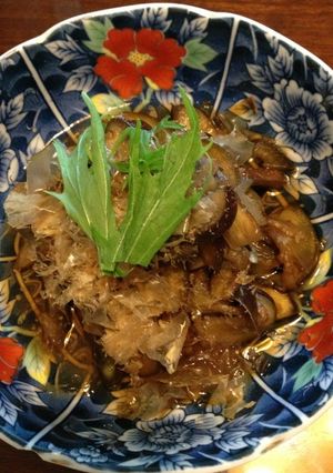 電子レンジで簡単調理　ナスのおひたし-レシピのメイン写真