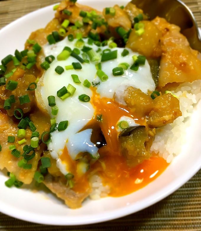 NMB丼(ナス甘味噌豚丼)-レシピのメイン写真