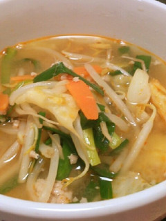 野菜もりもり味噌スープ♪-レシピのメイン写真