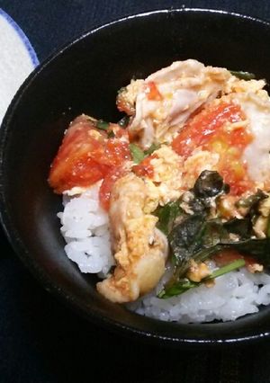 親子丼 夏バージョン-レシピのメイン写真