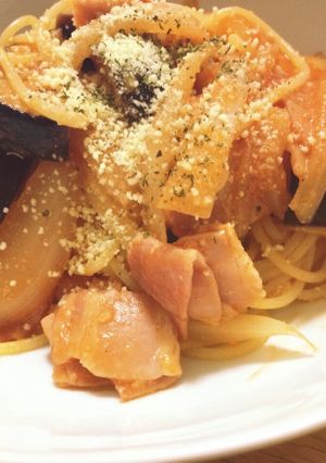ケチャップで★トマトクリームパスタ-レシピのメイン写真