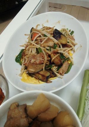 ご飯がすすむ♪豚肉と野菜の味噌炒め-レシピのメイン写真