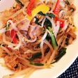 約150kcal豚肉と野菜ナンプラー炒め