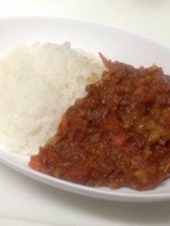 水無し(-_-)トマト缶でカレー-レシピのメイン写真