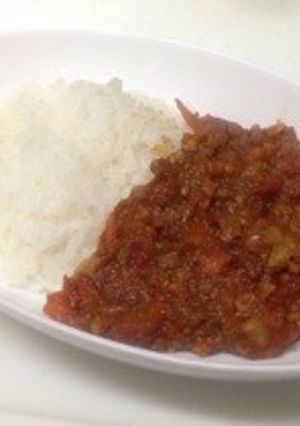 水無し(-_-)トマト缶でカレー-レシピのメイン写真