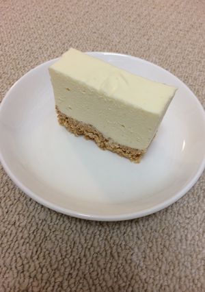 レアチーズケーキ（土台あり）-レシピのメイン写真