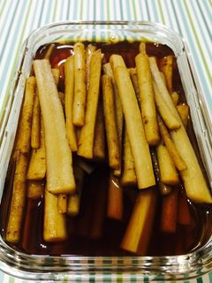 ゴボウのサッパリ漬け☆梅昆布茶風味-レシピのメイン写真