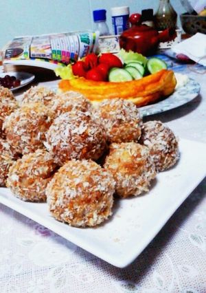 簡単♪揚げずに肉たっぷりコロッケ♡-レシピのメイン写真