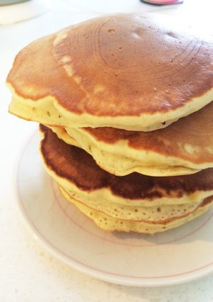 バナナホットケーキ-レシピのメイン写真