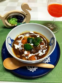 とろとろ牛スジのビーフシチュー♬-レシピのメイン写真