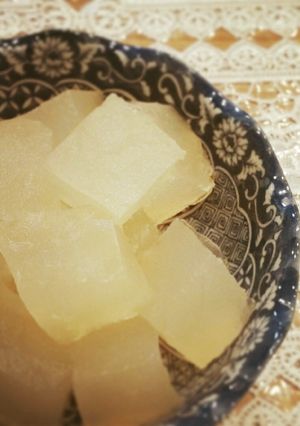 爽やか～✩片栗粉ではちみつレモン餅-レシピのメイン写真