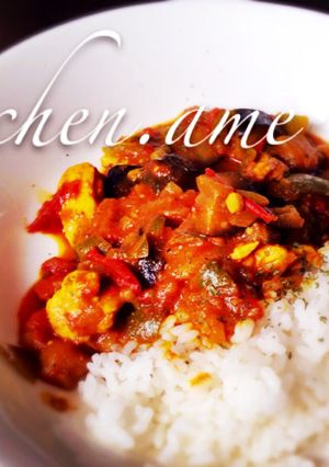 即席★カレー粉でカフェ風夏野菜カレー-レシピのメイン写真