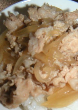 豚丼-レシピのメイン写真