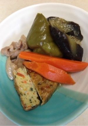 ピーマンにんじんの白だし煮-レシピのメイン写真