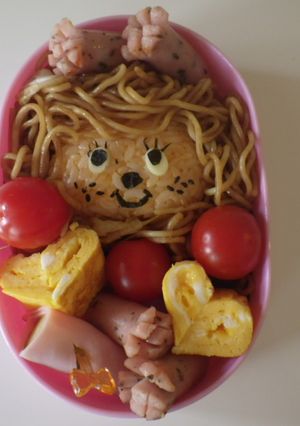 モンチッチ キャラ弁-レシピのメイン写真