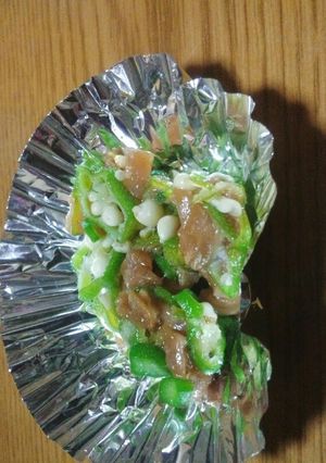 オクラ梅風味-レシピのメイン写真
