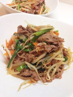 プルコギ風牛肉炒め-レシピのメイン写真